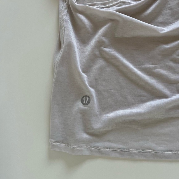 off white lululemon criss cross open back tank - Picture 3 of 3